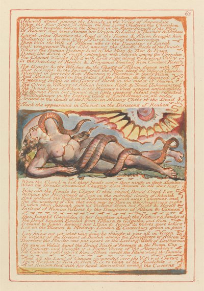 Jerusalem, Plate 63 by William Blake